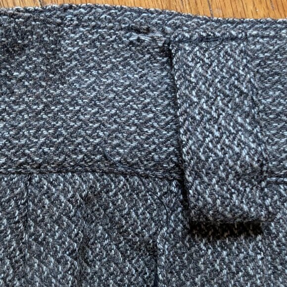 Dior Wool Tweed Skirt Brown Pencil Midi Straight Skirt Size 10 - Picture 16 of 16